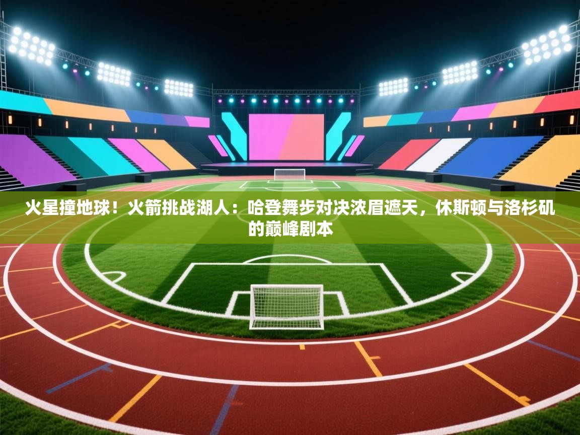 火星撞地球！火箭挑战湖人：哈登舞步对决浓眉遮天，休斯顿与洛杉矶的巅峰剧本